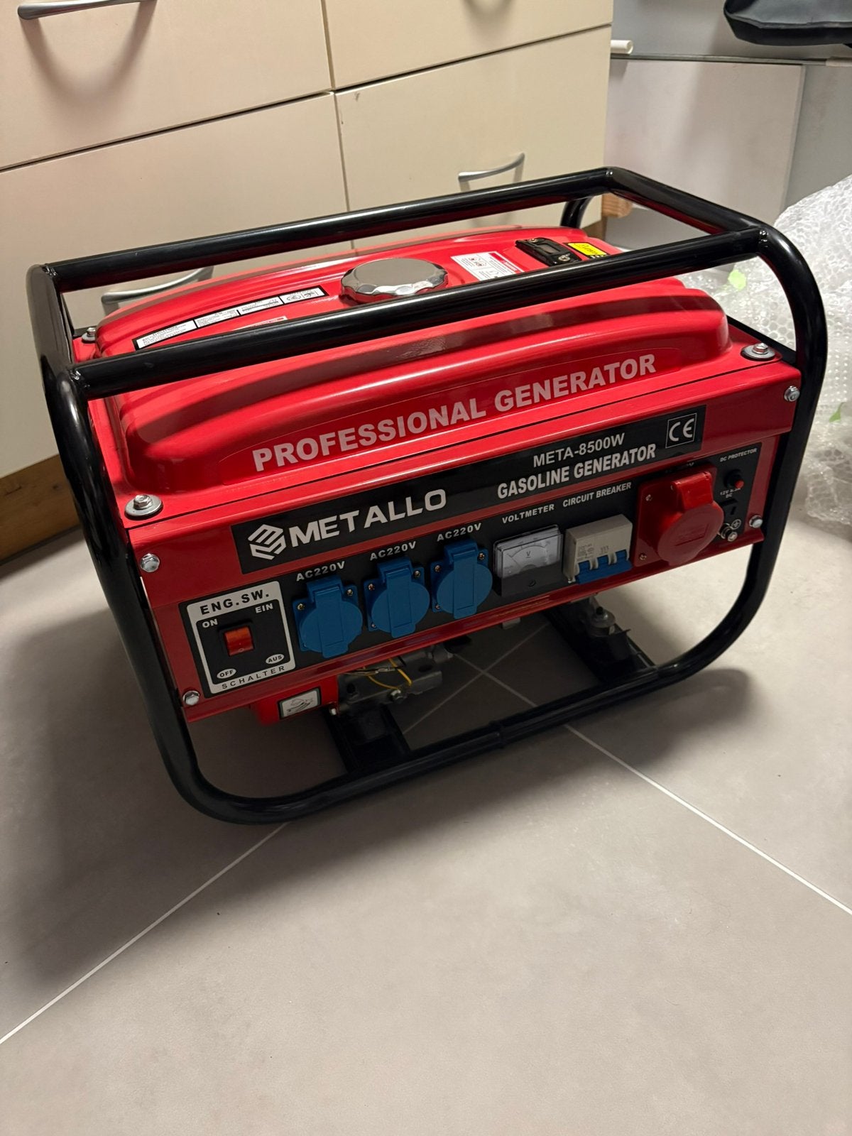 Metallo aggregaat generator 8500w, Ophalen, Nieuw