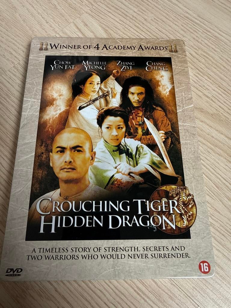Crouching Tiger, Hidden Dragon DVD - Actieklassieker, Ophalen of Verzenden, Zo goed als nieuw