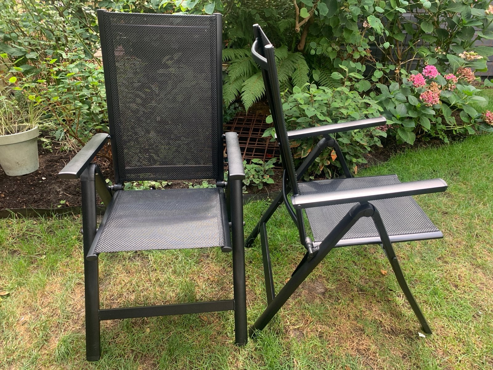 2 x Redcliffs Outdoor Campingstoel Zwart Lichtgewicht, Ophalen, Zo goed als nieuw, Campingstoel