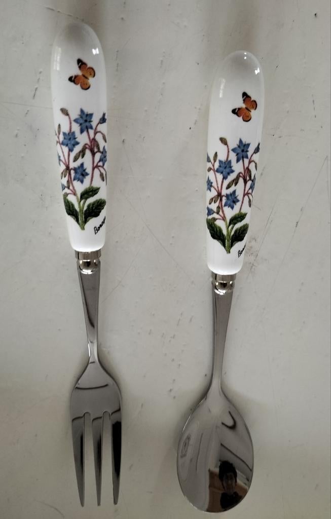 Sweet Lake collection, dessert bestek 'Butterfly Meadow', Ophalen of Verzenden, Nieuw, Rvs of Chroom, Vaatwasserbestendig