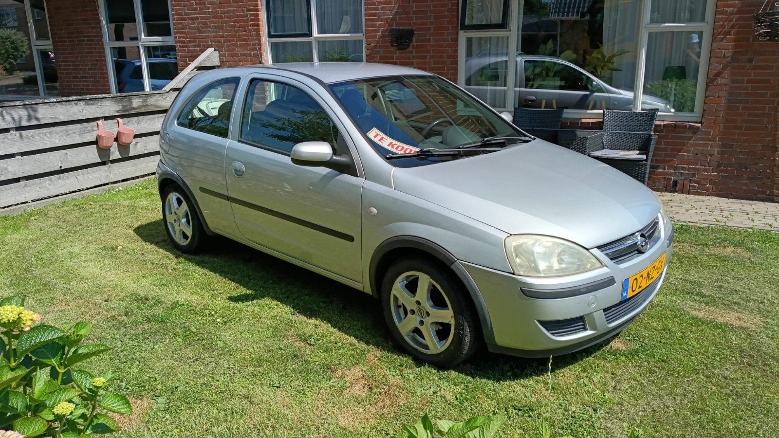 Opel corsa c AUTOMAAT!!!! En opel combo c, Auto's, Stof, Metallic lak, Grijs, Particulier