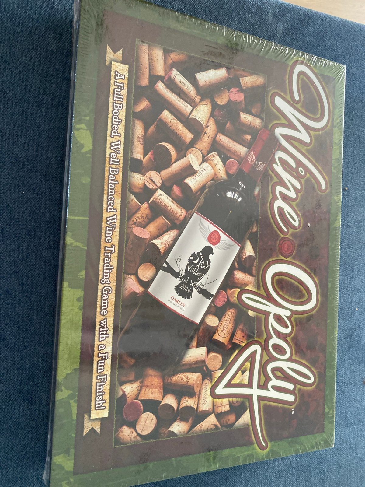 Wine-Opoly Bordspel - Nieuw in verpakking, Hobby en Vrije tijd, Gezelschapsspellen | Bordspellen, Drie of vier spelers, Ophalen