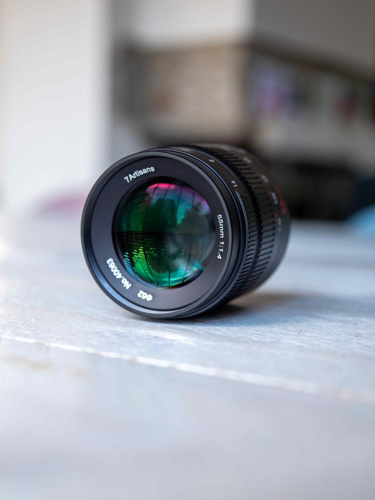 7artisans 55 mm f1.4 Mft mount, Ophalen of Verzenden, Zo goed als nieuw, Standaardlens