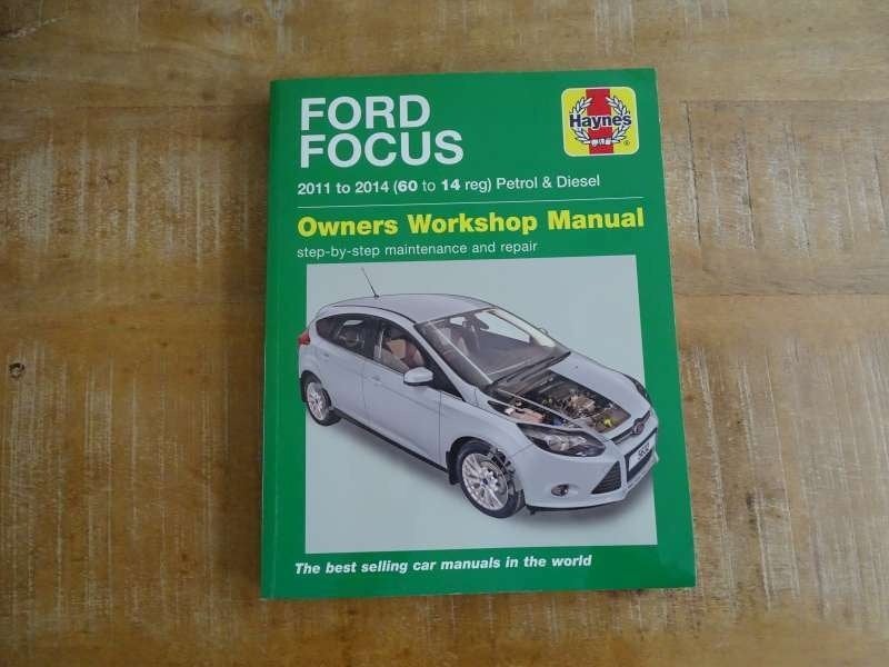 Ford Focus 2011-2014 - Haynes Werkplaatshandboek Origineel, Verzenden, Zo goed als nieuw, Ford