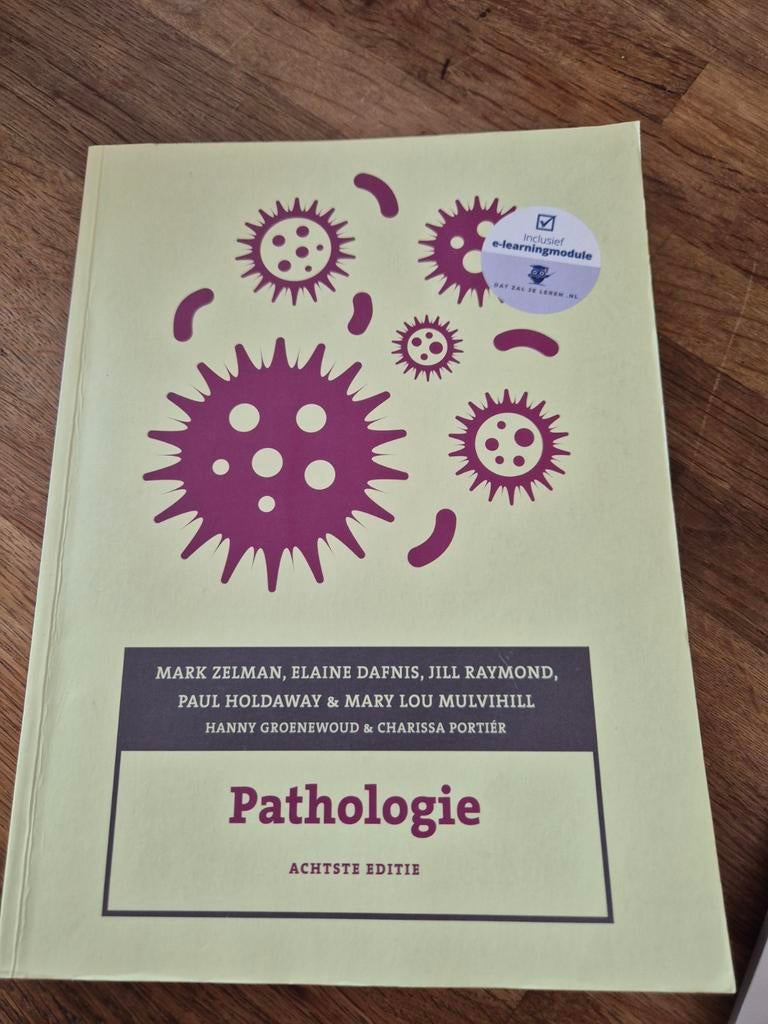 Pathologie - Achtste Editie (Zelman, Dafnis, Raymond), Boeken, Zo goed als nieuw, Mark Zelman, Elaine Dafnis, Jill Raymond, Paul Holdaway