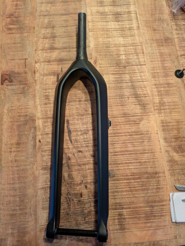 MTB 29 inch voorvork steekas boost tapered strandfiets beach, Ophalen, Gebruikt, Onbekend, Voorvork
