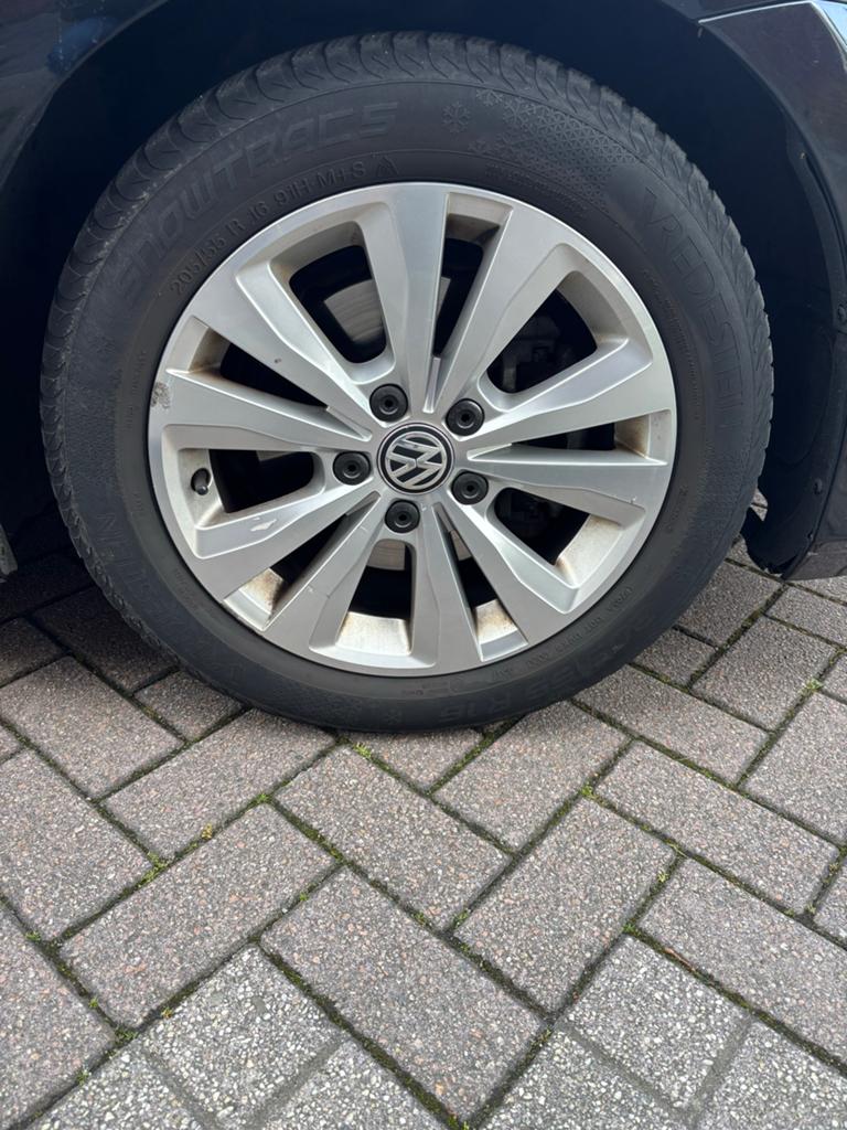 Golf 7 velgen met winterbanden Vredestein Snowtrac 5, Auto-onderdelen, Ophalen, Gebruikt, 16 inch, Banden en Velgen