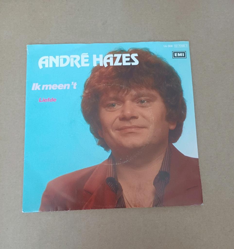 André Hazes  - Ik Meen 'T, Cd's en Dvd's, Vinyl Singles, Gebruikt, 7 inch, Single, Ophalen of Verzenden