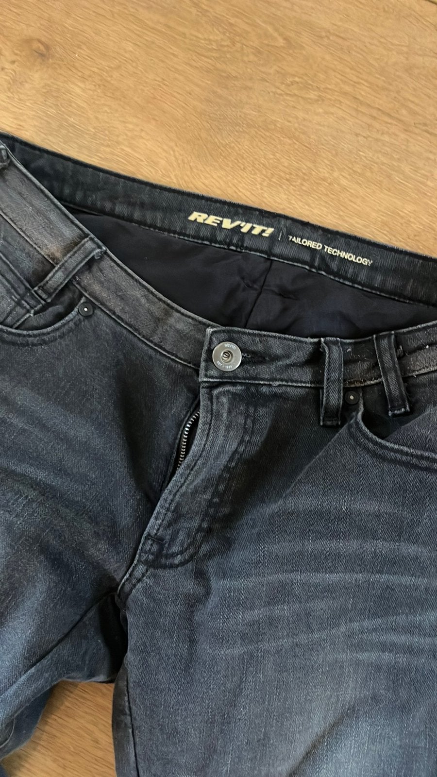 Rev'it Jeans Moto Ladies TF - Dames Motorbroek - W29 / L32, Motoren, Ophalen of Verzenden, Tweedehands, Dames, Broek | textiel