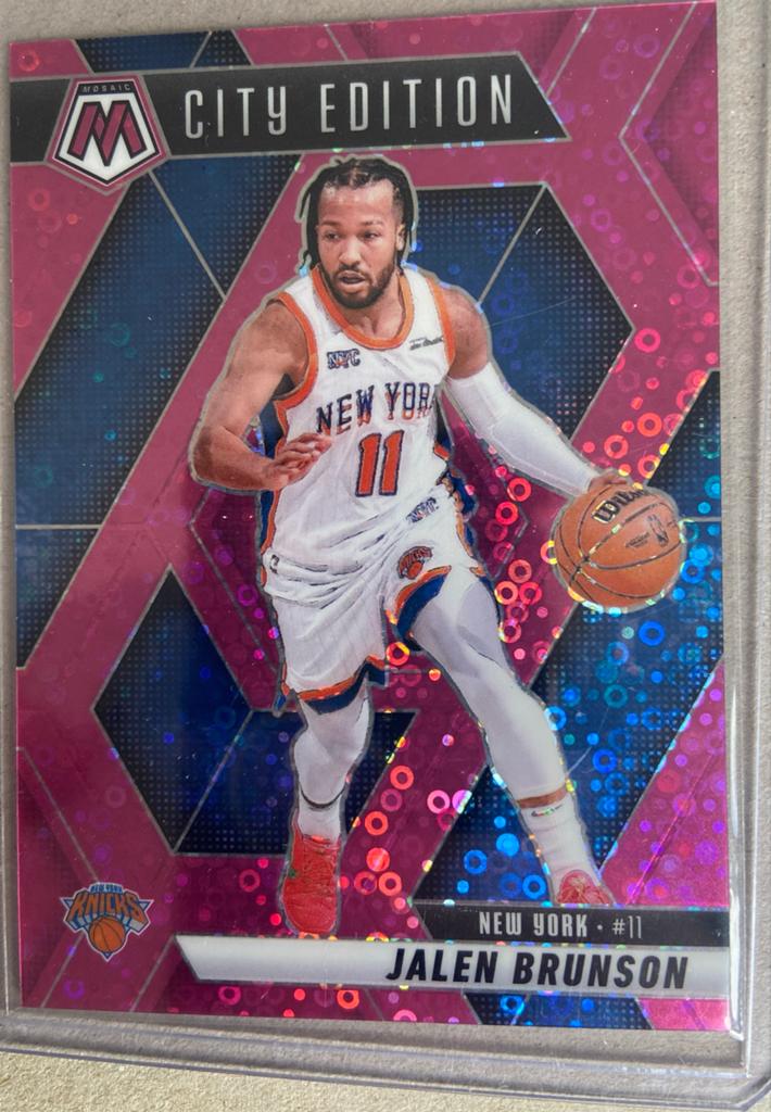 Panini 24-25 Jalen Brunson City Edition 1/20 Basketbalkaart, Ophalen of Verzenden, Nieuw, Overige sporten, Spelerskaart