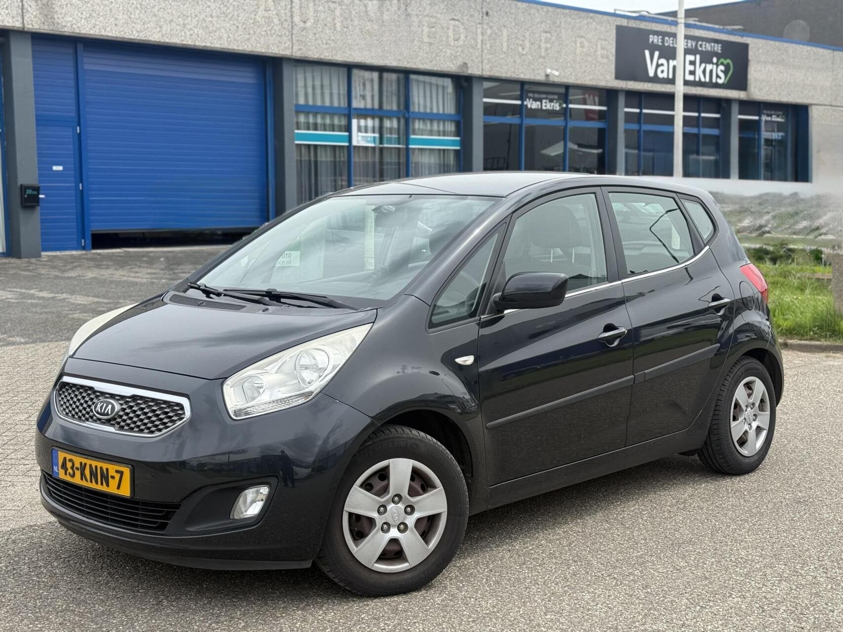 Kia Venga 1.4 CVVT X-tra Airco Trekhaak Navigatie 8x Banden, Voorwielaandrijving, Euro 5, Gebruikt, 4 cilinders