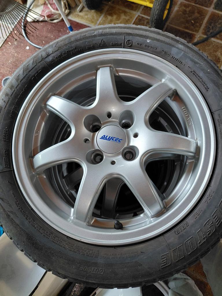 Vier Alutec velgen 15 inch, Ophalen, Gebruikt, 15 inch, Velg(en)