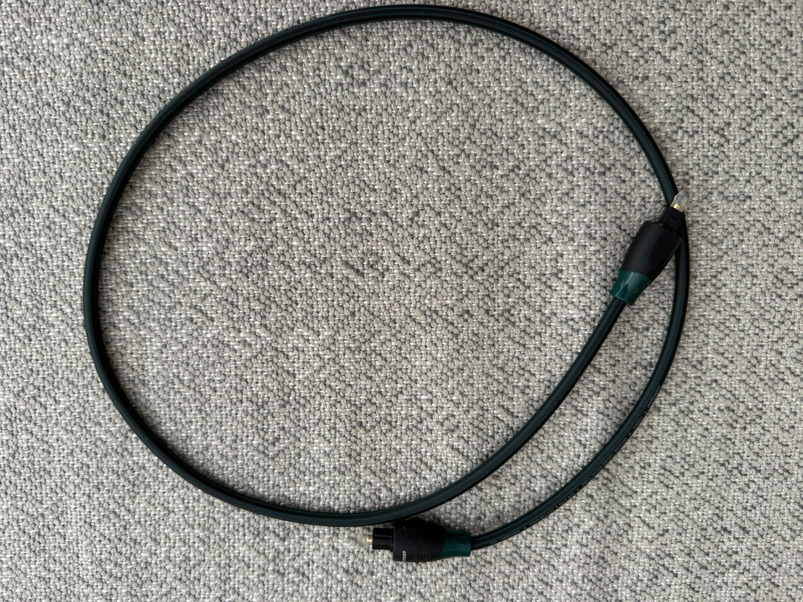 Audioquest forest optical kabel 0,75 meter, Audio, Tv en Foto, Ophalen of Verzenden, Zo goed als nieuw, Minder dan 2 meter, Optische kabel