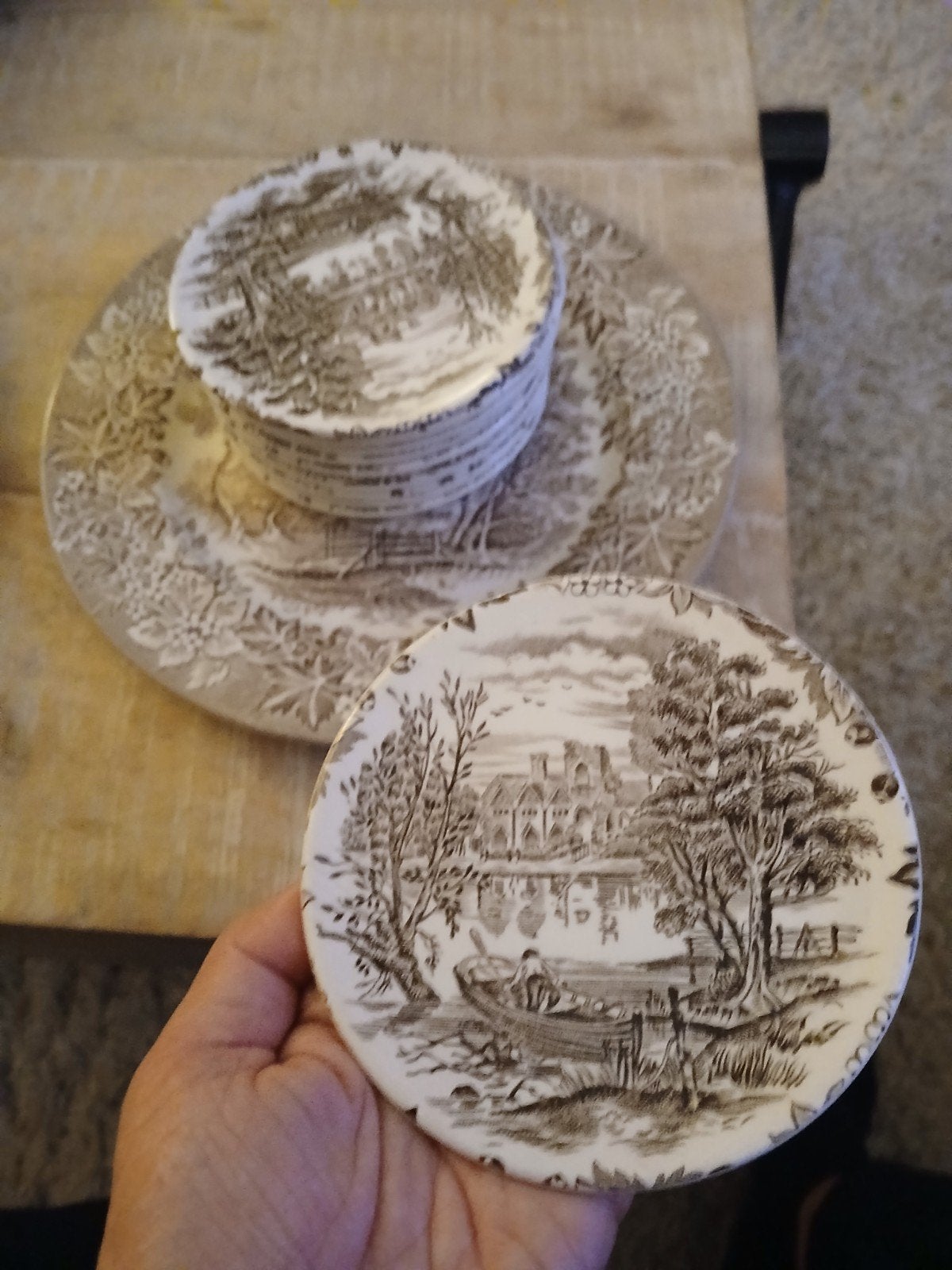 englisch ironstone tableware, Antiek en Kunst, Antiek | Servies los, Ophalen of Verzenden