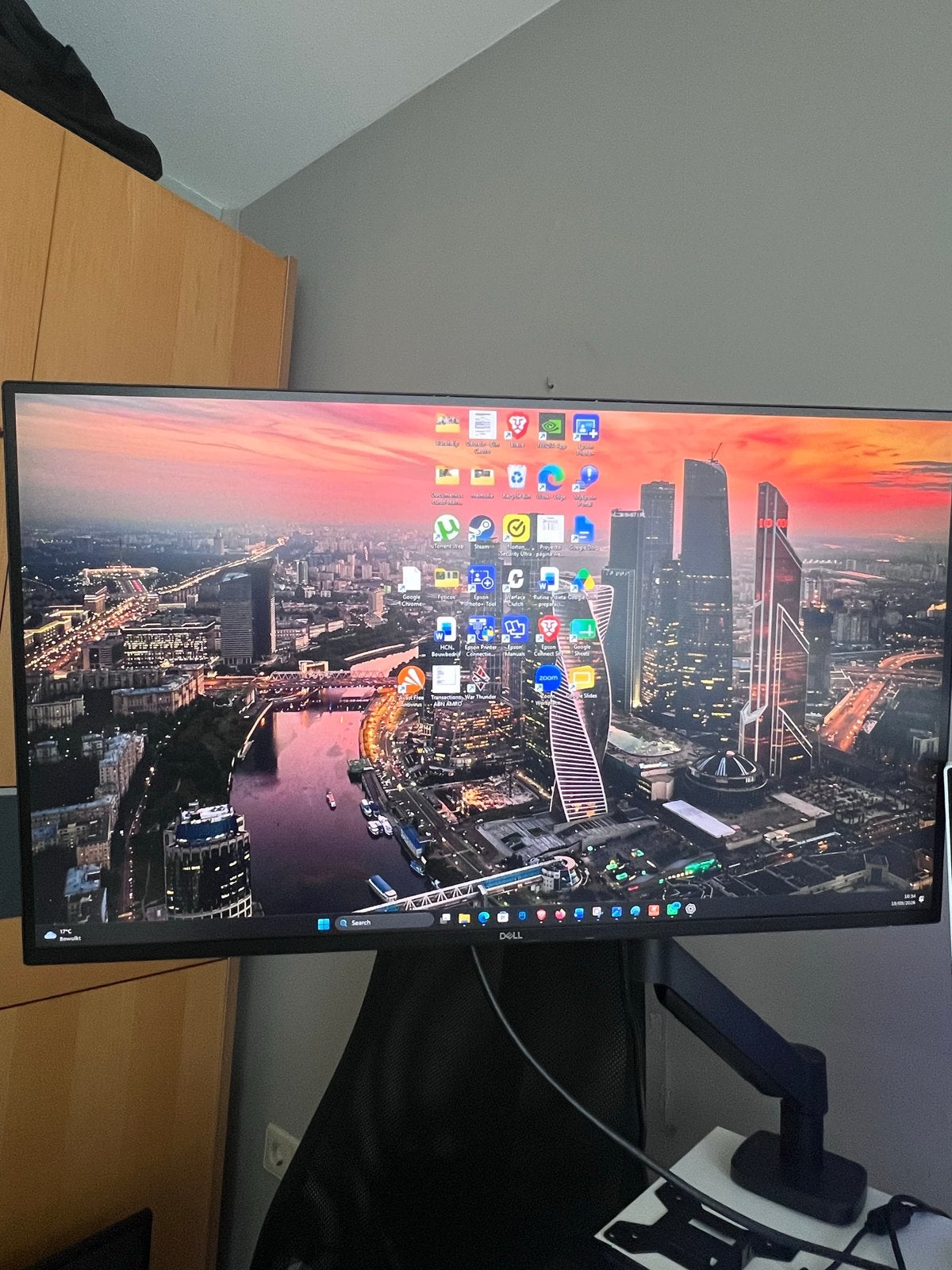 Dell UltraSharp U2725QE 27” 4K 120Hz Monitor, Computers en Software, IPS, 101 t/m 150 Hz, In hoogte verstelbaar, Ophalen of Verzenden