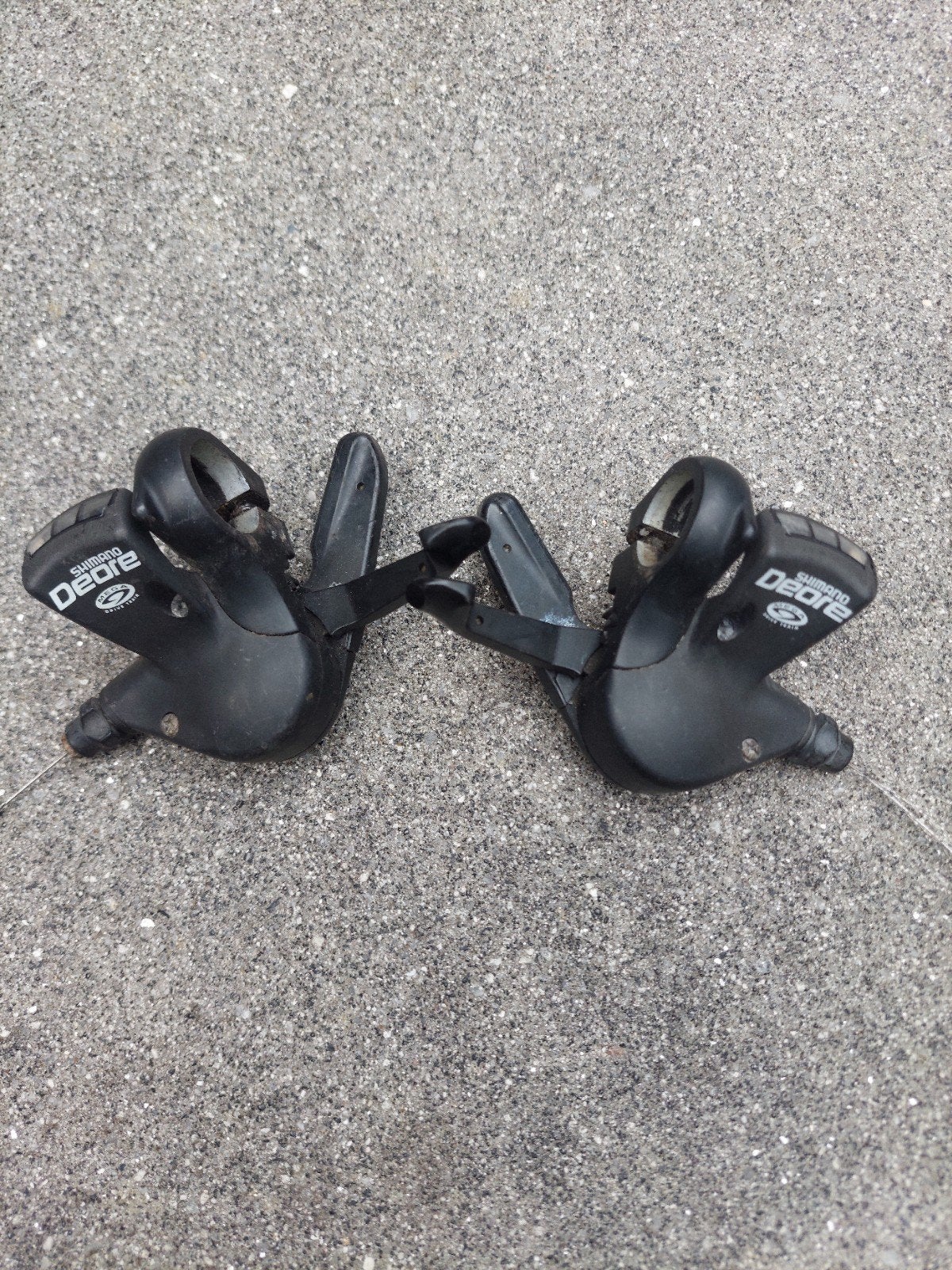 Shimano Deore 3x9 Shifters - Gebruikt maar functioneel, Fietsen en Brommers, Fietsonderdelen, Ophalen of Verzenden, Gebruikt, Overige typen
