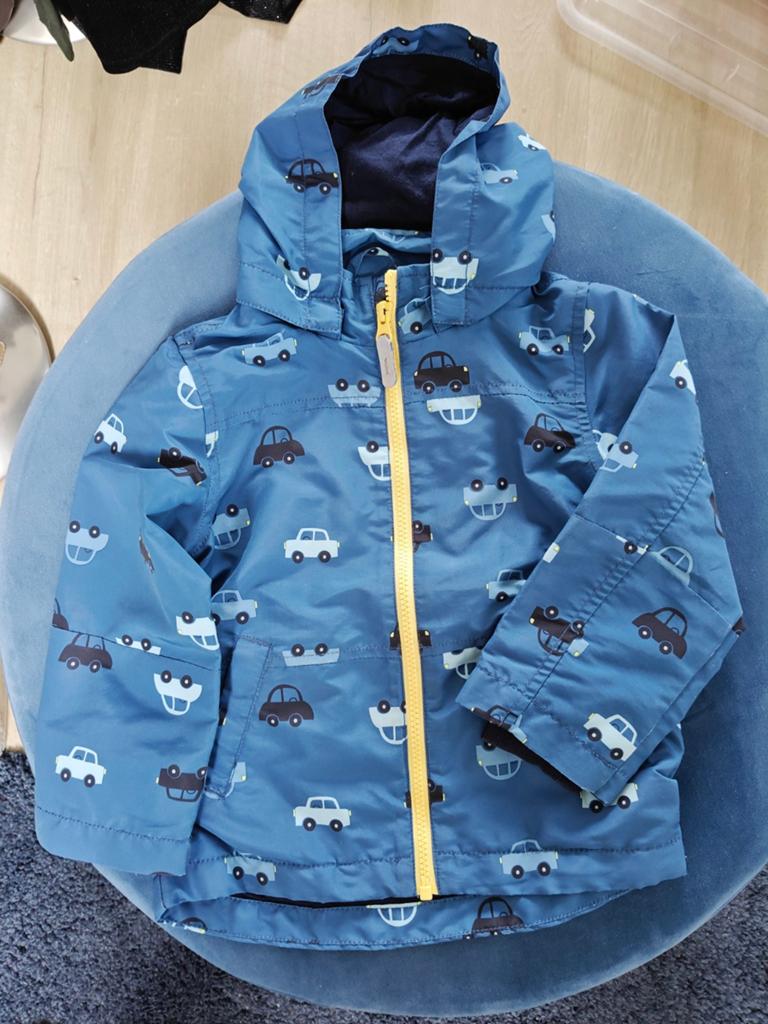 Name It zomerjas blauw met auto's, maat 98, Kinderen en Baby's, Kinderkleding | Maat 98, Ophalen of Verzenden, Zo goed als nieuw