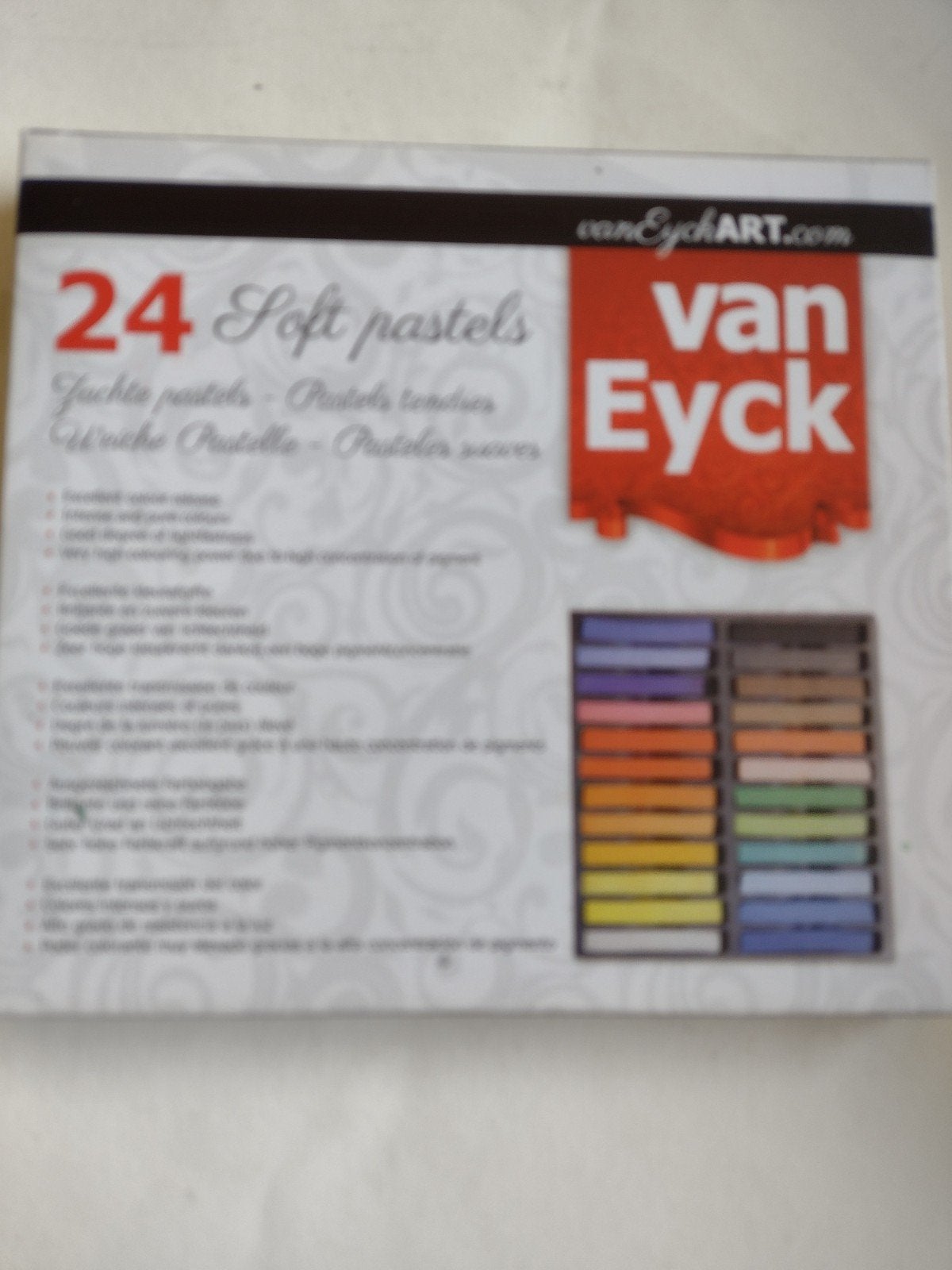 nieuwe 24 soft pastel krijt Van Eyck, Hobby en Vrije tijd, Ophalen, Nieuw, Potlood of Stift