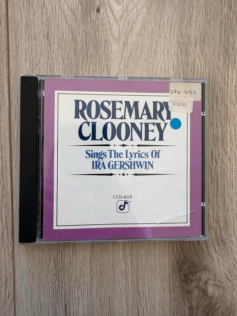 CD Rosemary Clooney - Sings The Lyrics Of Ira Gershwin, Ophalen of Verzenden, Jazz