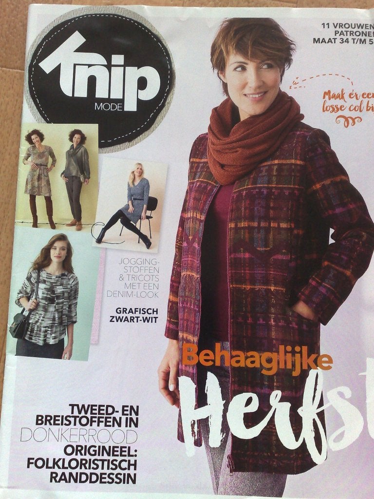 Knipmode special bijlage herfst nr. 10 / 2016, Verzenden, Gebruikt, Vrouw, Knipmode