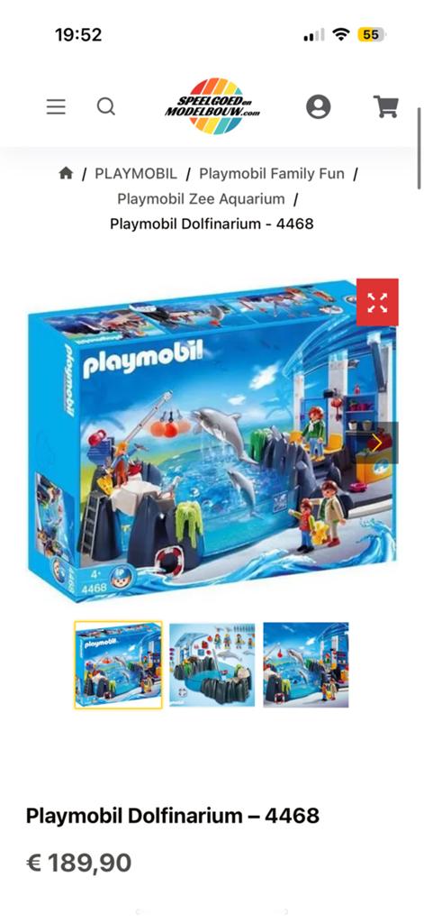 Playmobiel set 4468, Kinderen en Baby's, Speelgoed | Playmobil, Ophalen, Zo goed als nieuw