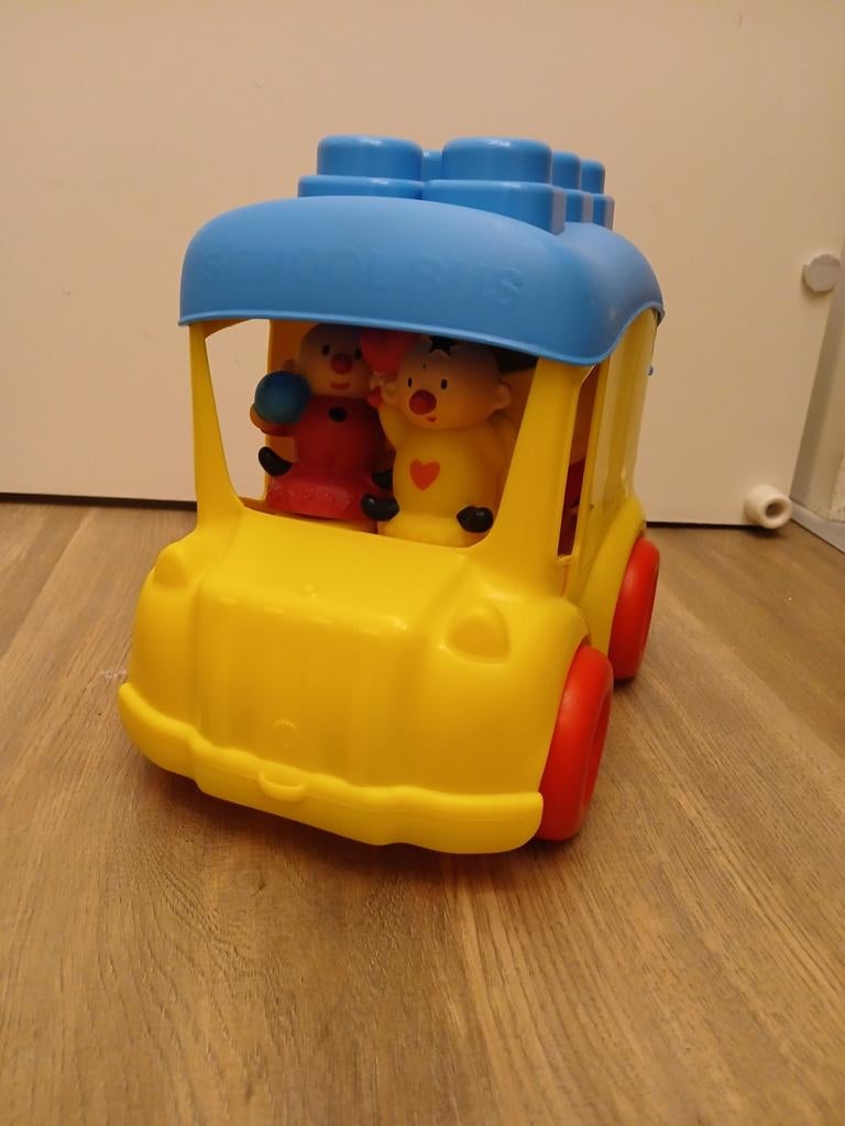 Bumba schoolbus met blokken, Ophalen, Gebruikt, Speelset