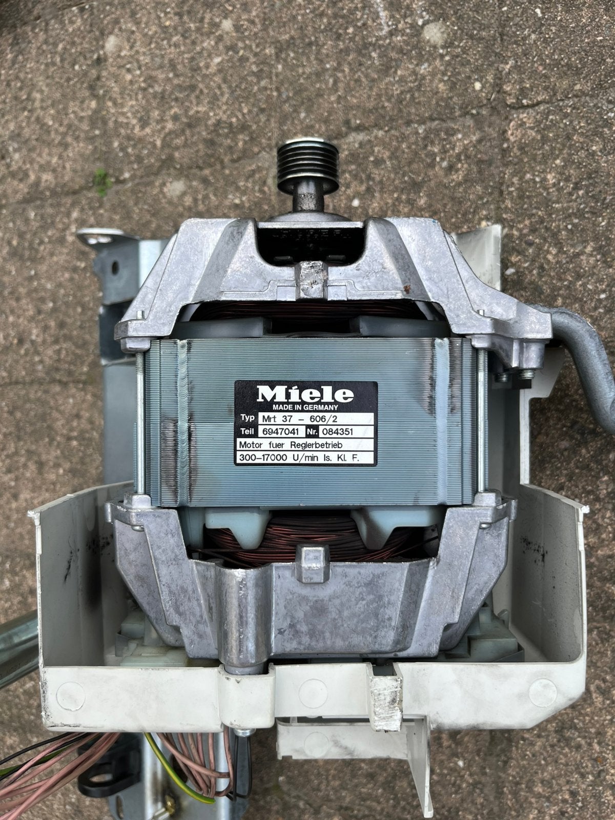 Miele wasmachine motor, Witgoed en Apparatuur, Ophalen of Verzenden, Gebruikt