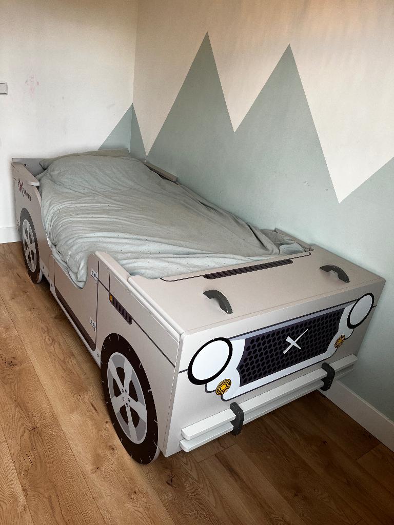 Auto bed 1-persoons jongen/kind, Ophalen, Gebruikt, 90 cm, Eenpersoons
