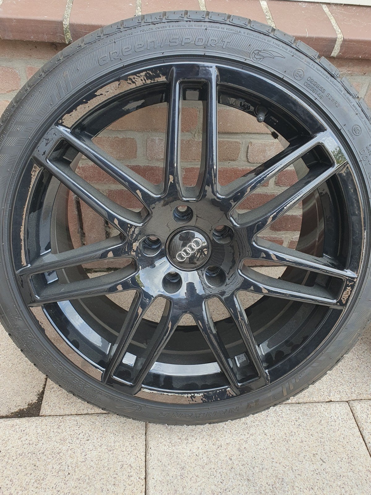 Audi A4 RS4 Velgen met nieuwe banden 18 inch, Auto-onderdelen, Ophalen, 18 inch, Nieuw, Band(en)