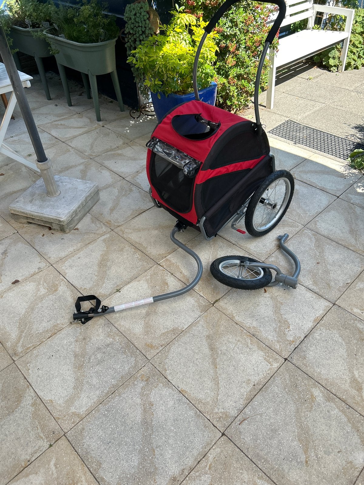 Hondekar met extra wiel, Dieren en Toebehoren, Ophalen