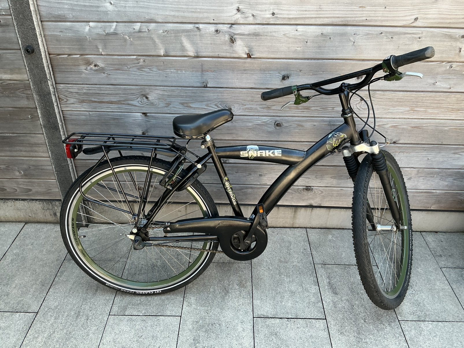 Batavus snake 26  inch, Terugtraprem, Gebruikt, Versnellingen, Ophalen