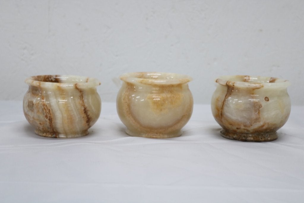 Marmeren Vazen / Potten 10x10x10 CM, Ophalen, Nieuw, Overige kleuren, Overige materialen