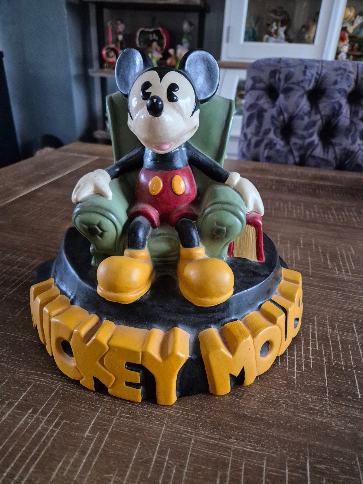 Demons & Merveille.s mickey mouse, Ophalen of Verzenden, Mickey Mouse, Zo goed als nieuw, Beeldje of Figuurtje