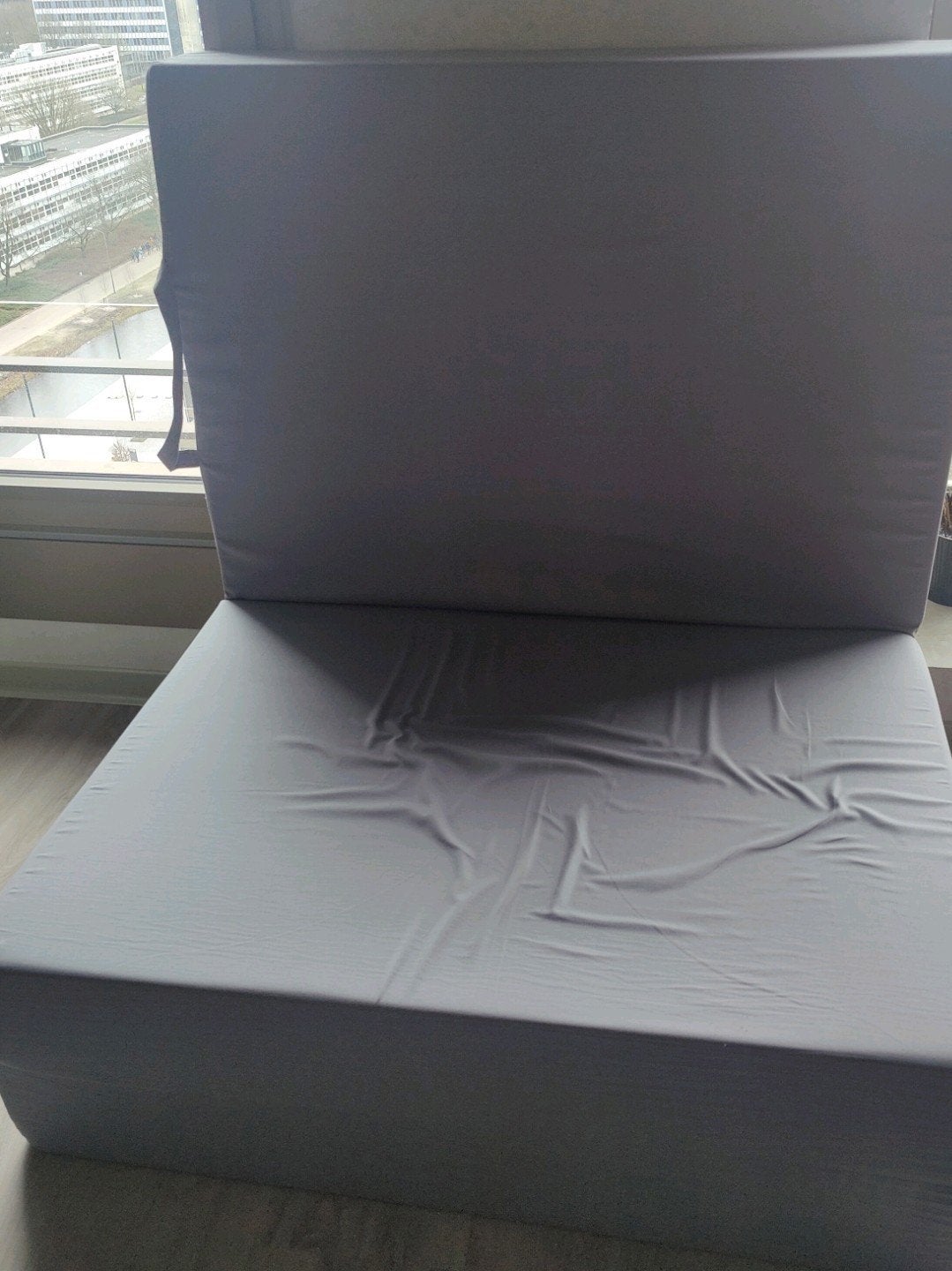 Foldable Mattress with duvet and pillow - - - Move out sale, Huis en Inrichting, 90 cm, Eenpersoons, Ophalen of Verzenden, Zo goed als nieuw