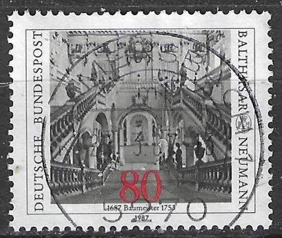 Duitsland Bundespost 1987 - Yvert 1139 - Neumann (ST), Verzenden, BRD, Gestempeld