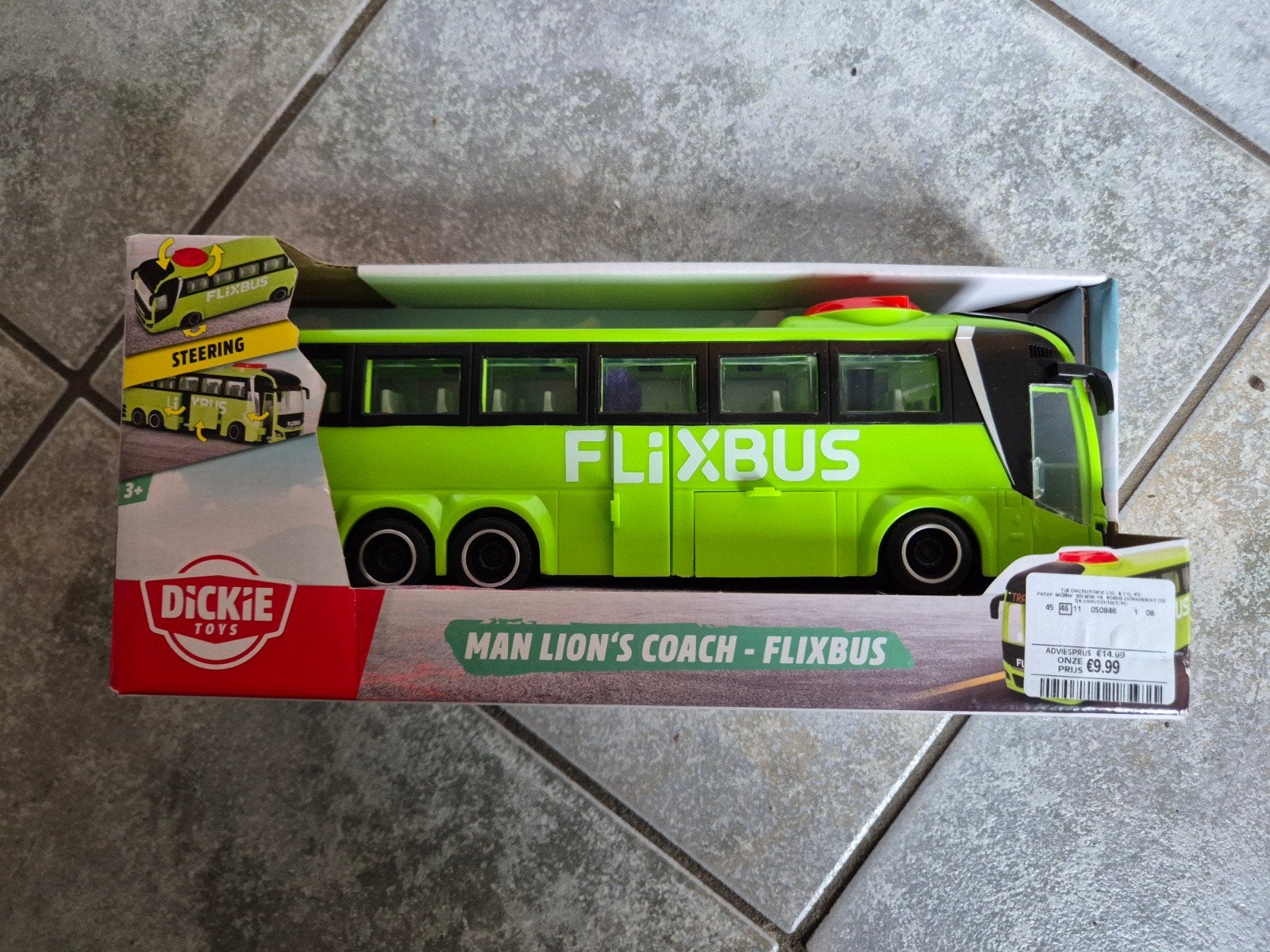 Dickie Toys Flixbus MAN Lion's Coach - Nieuw in doos, Ophalen, Nieuw