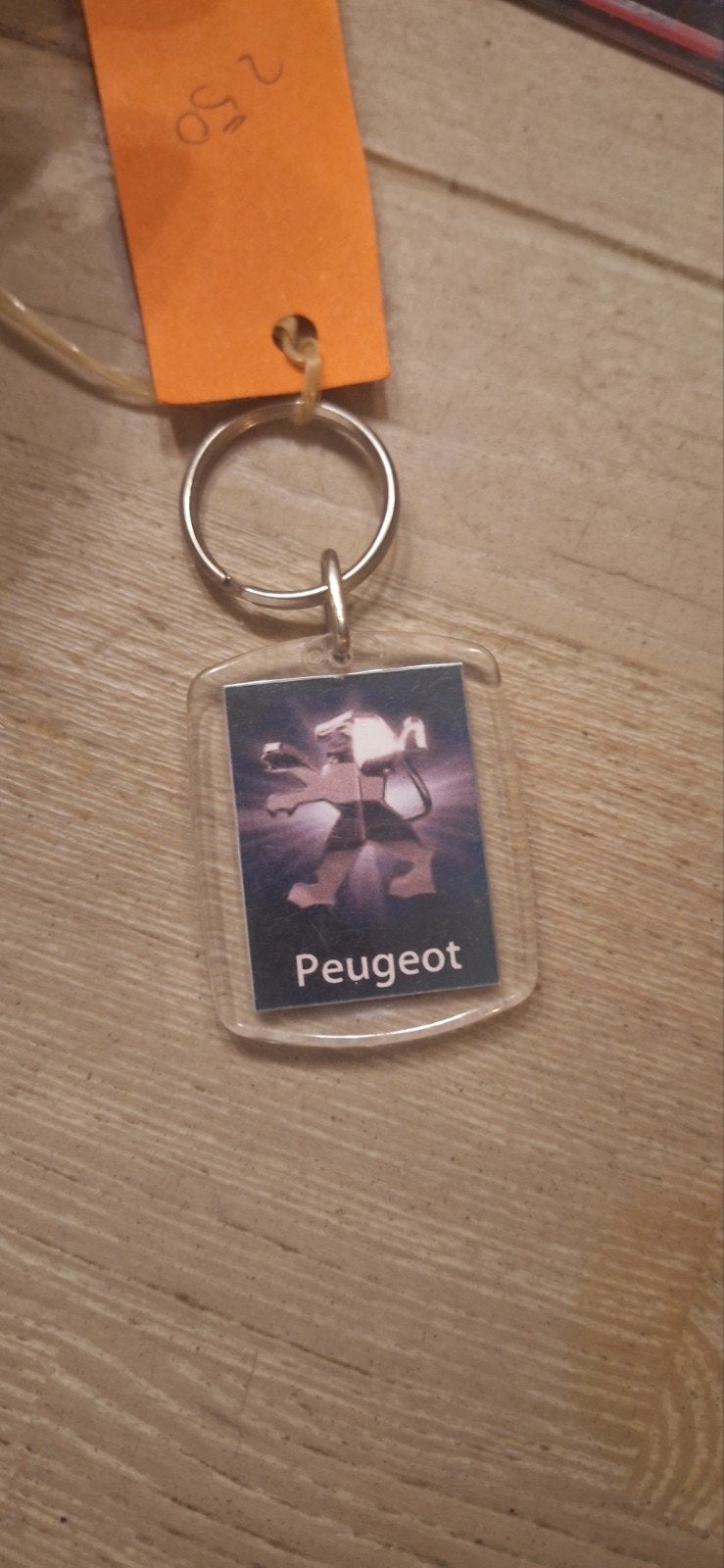 Peugeot sleutelhanger (21425), Ophalen of Verzenden, Zo goed als nieuw, Auto's