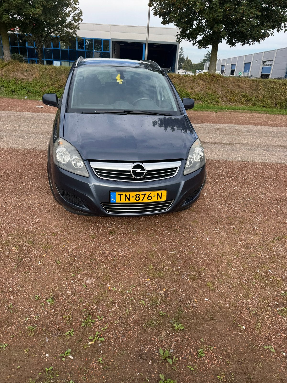 Opel Zafira 1.8 2010 Blauw, Auto's, Opel, Voorwielaandrijving, Stof, 4 cilinders, Blauw