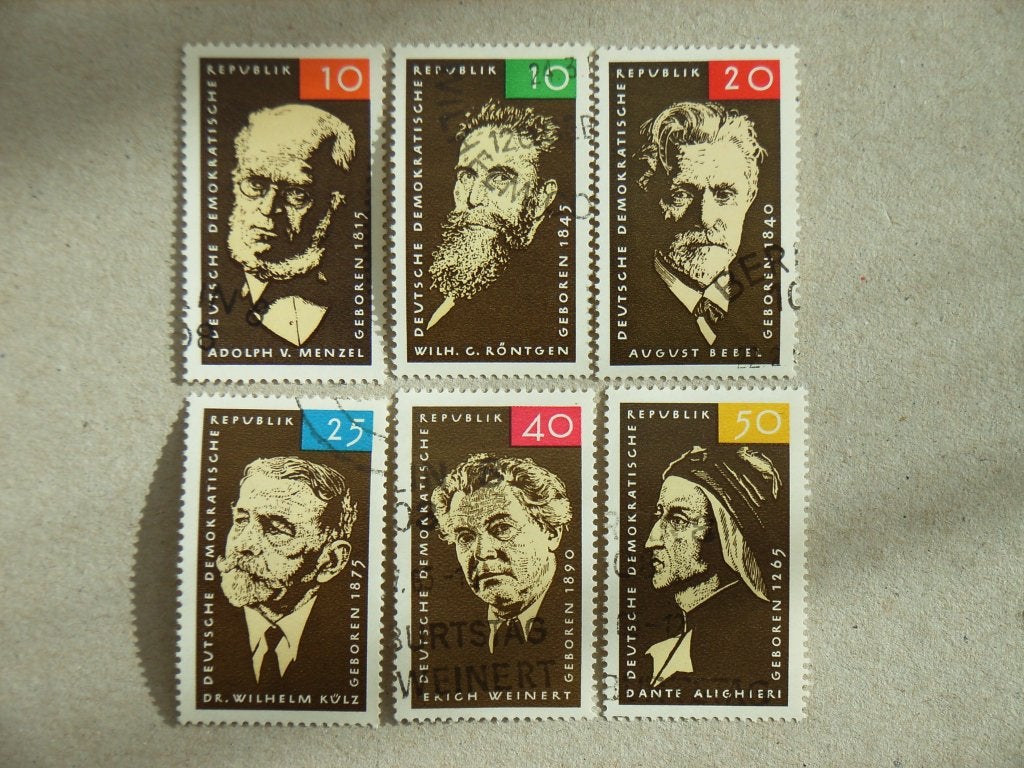 3  Ddr 1089+1096+1097+1121+1124+1146, Ophalen of Verzenden, DDR, Gestempeld