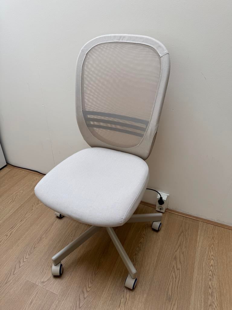 Ikea flintan bureaustoel, Ophalen, Zo goed als nieuw, Beige, Bureaustoel