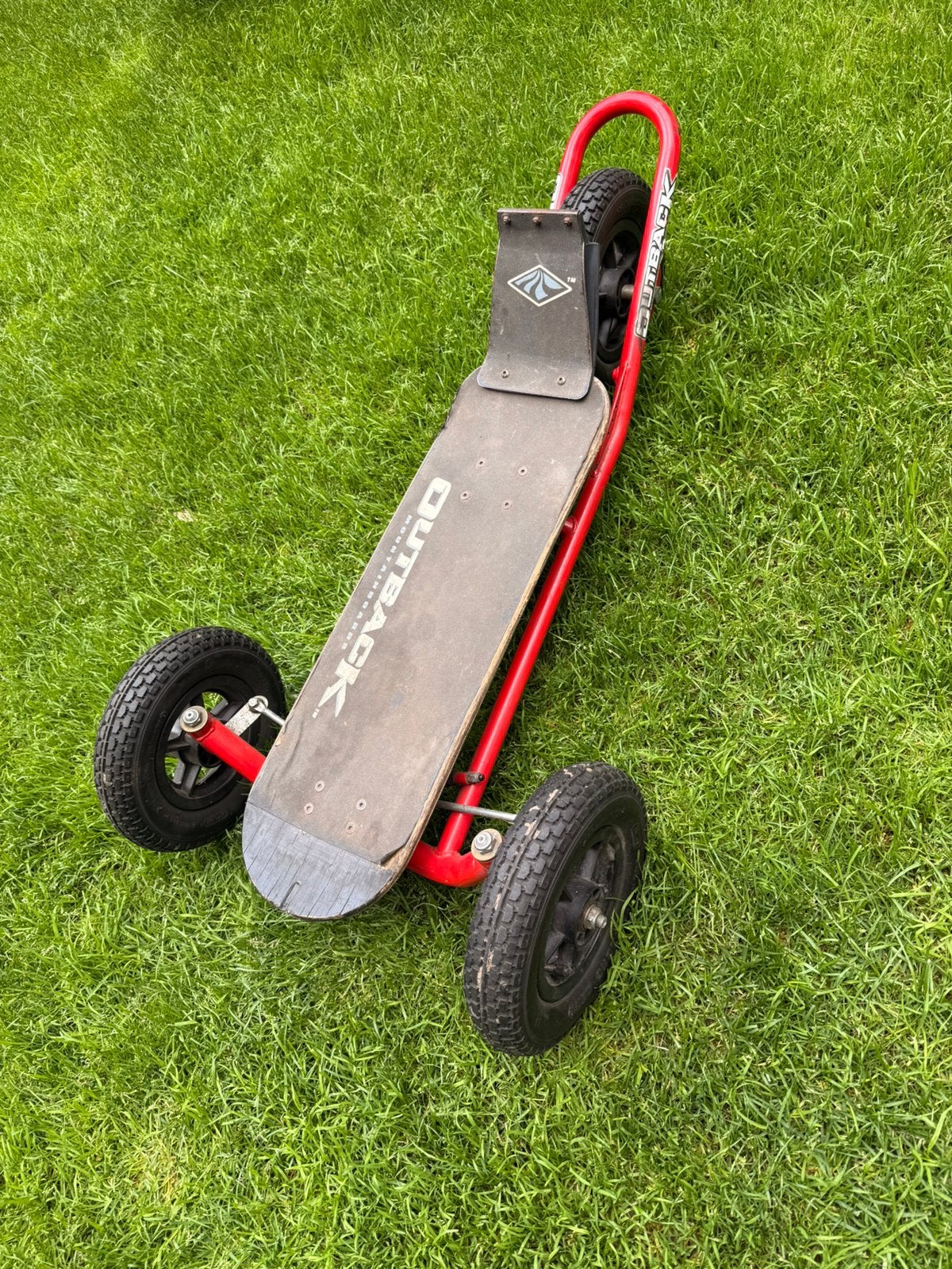 Mountainboard “Outback” 3-wieler, Ophalen