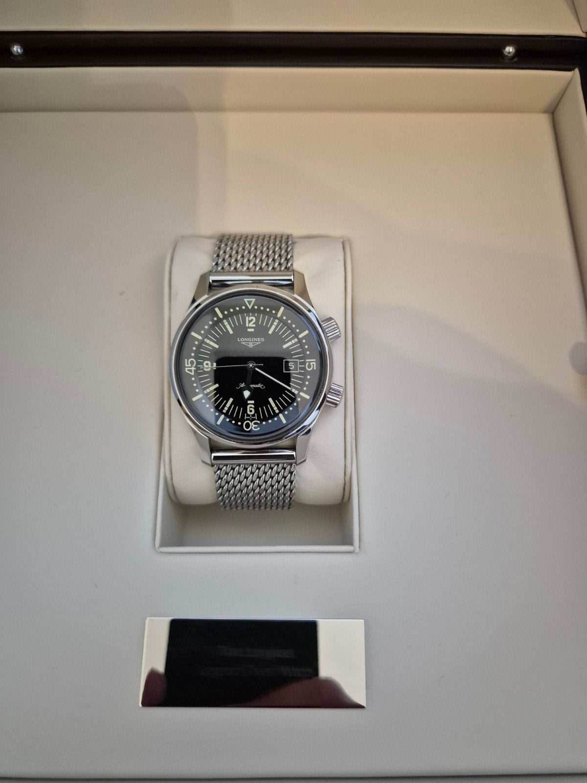 Longines Legend Diver 42mm, Ophalen of Verzenden, Zo goed als nieuw, Overige merken