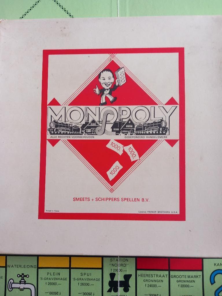Monopoly/ Vintage, Hobby en Vrije tijd, Gezelschapsspellen | Bordspellen, Drie of vier spelers, Ophalen of Verzenden, Zo goed als nieuw
