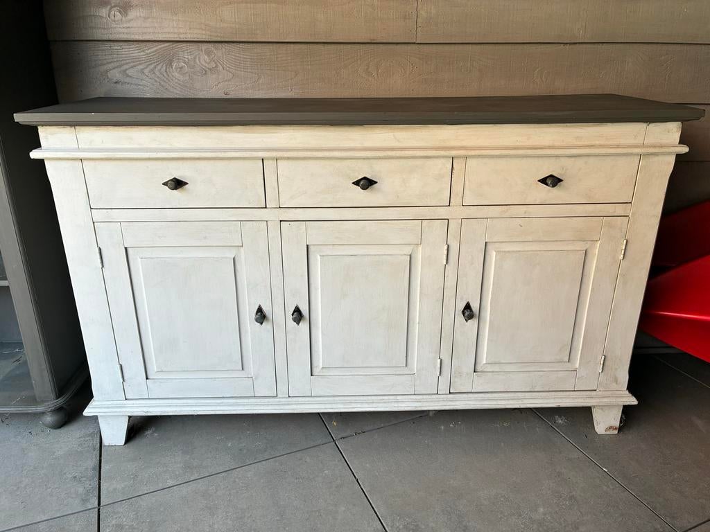 Gebruikt dressoir - opknapper, Huis en Inrichting, Ophalen, Gebruikt, 100 tot 150 cm, Met lade(s)