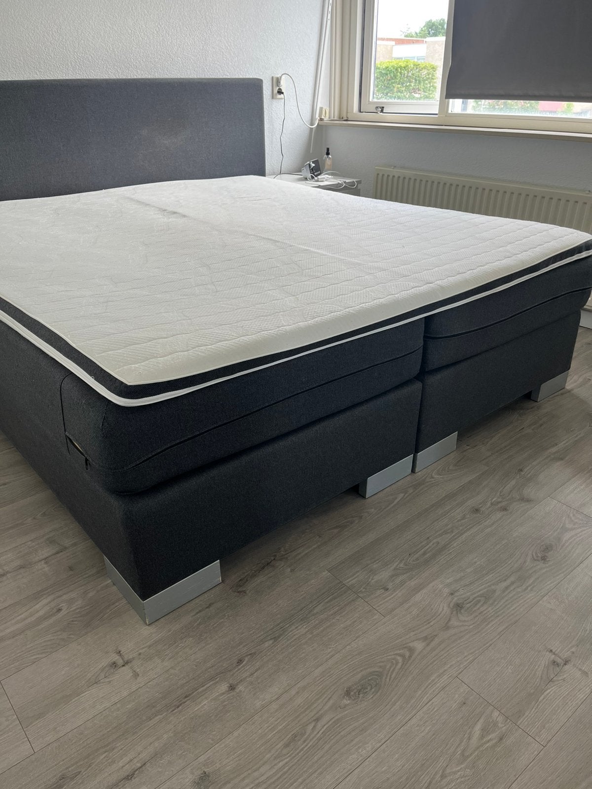 Boxspring 180x200, Huis en Inrichting, Ophalen, Zo goed als nieuw, Tweepersoons, 180 cm