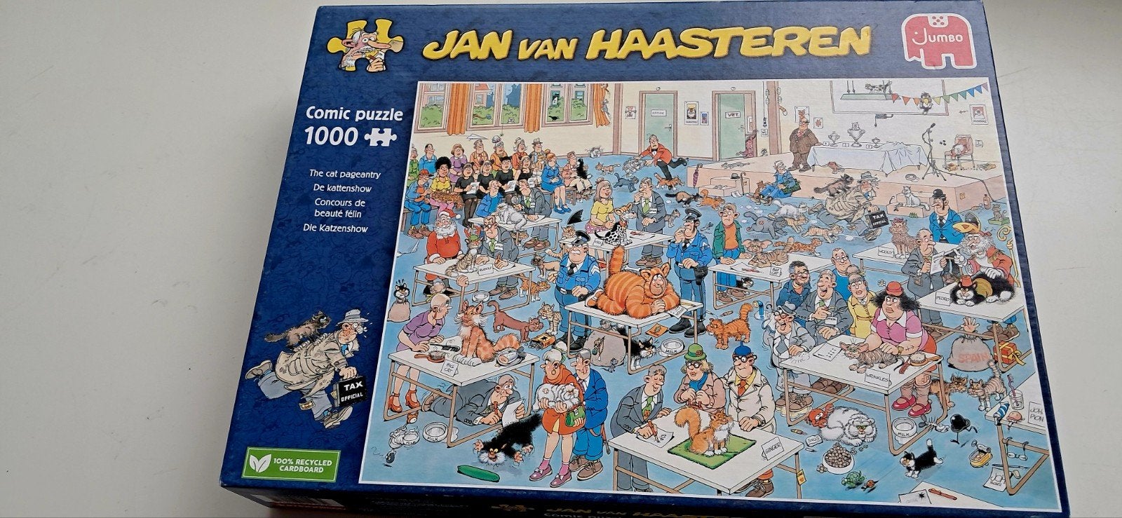 jan van haasteren puzzels, Ophalen, 500 t/m 1500 stukjes, Zo goed als nieuw