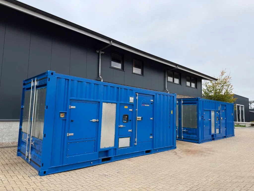 Mitsubishi S12R-PTAA2 Leroy Somer 1650 kVA Silent generators, Ophalen of Verzenden