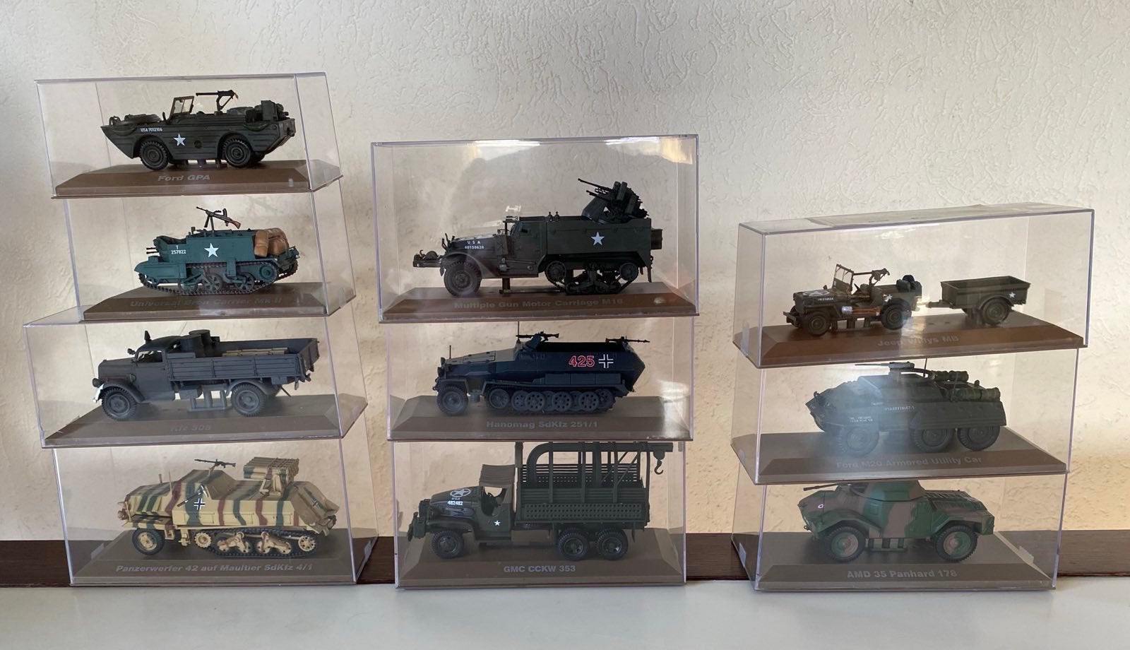 Editions Atlas Collections WOII legervoertuigen, Ophalen, Zo goed als nieuw, Auto, Overige merken