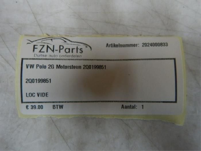 Motorsteun Volkswagen Polo (22736711), Ophalen of Verzenden, Gebruikt