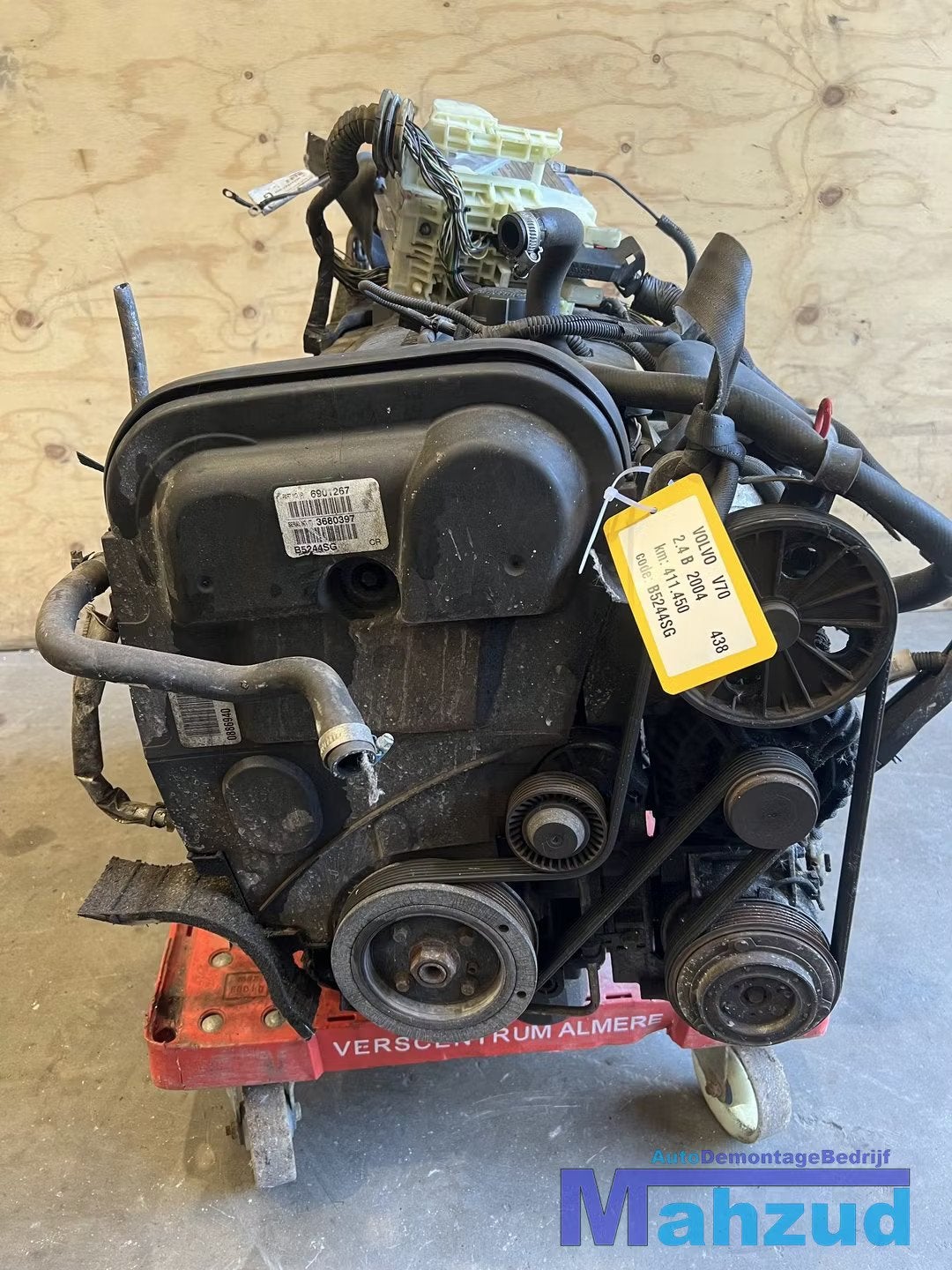 VOLVO V70 2.4 20V Motorblok motor B5244SG, Auto-onderdelen, Motor en Toebehoren, Gebruikt, Gunnar Engellaus vag 8
405 31  Gothenburg, SE